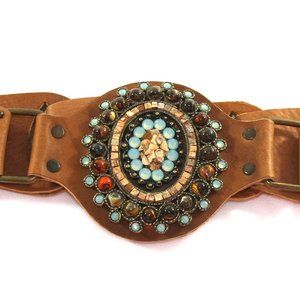 Leatherock belt boho 70s seventies Daisy Jones Stevie Nicks western cowgirl